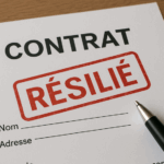contrat résilié